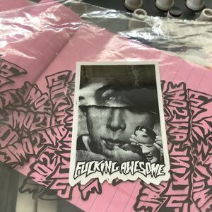FA F*cking Awesome Hockey Skateboards Rare Classic STICKER Jason Dill AVE